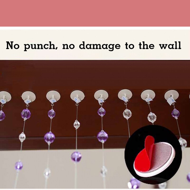 Crystal curtain bead curtain door curtain partition curtain feng shui hyacinth porch living room bedroom curtain bathroom crysta