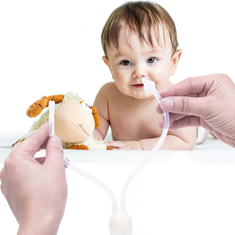 Handig Baby Veilig Neus Stofzuiger Zuig Neusslijm Loopneus Aspirator Inhaleren Baby Kids Gezonde Zorg Stuff