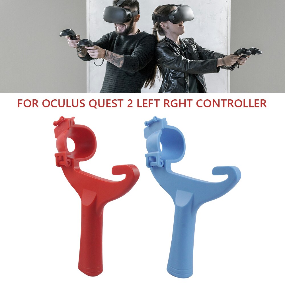 Universal VR Controller Paddle Handle Table Tennis Racket Grip Fit for Oculus Quest 2 Controllers VR Game Accessories
