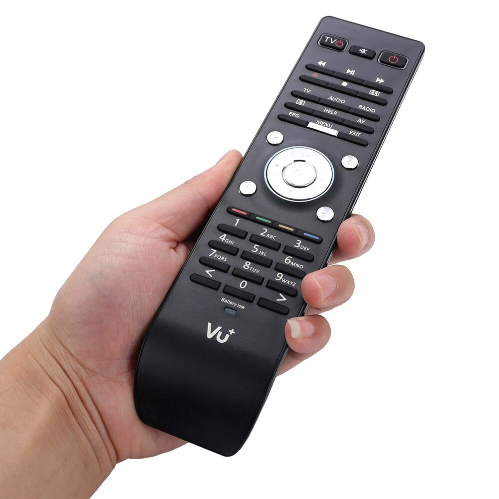 Fjernbetjening til vu duo 2 /  vu+ duo 2 /  vu+ duo / solo 2 stb ultimo 4k zero set top tv box, med tv universal funktion