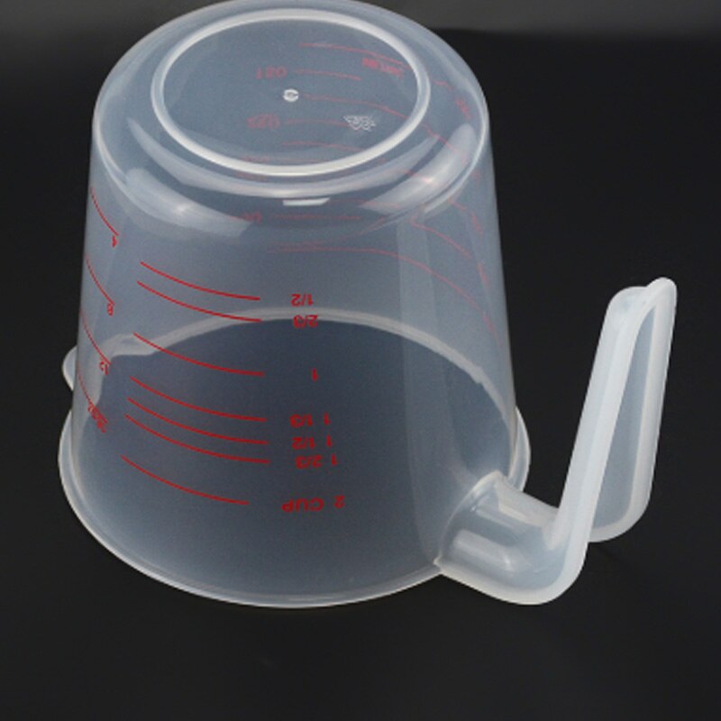 1000Ml Maatbeker Bakken Gereedschap Keuken Tool Plastic Maatbeker Hulpmiddel Cup Met Schaal