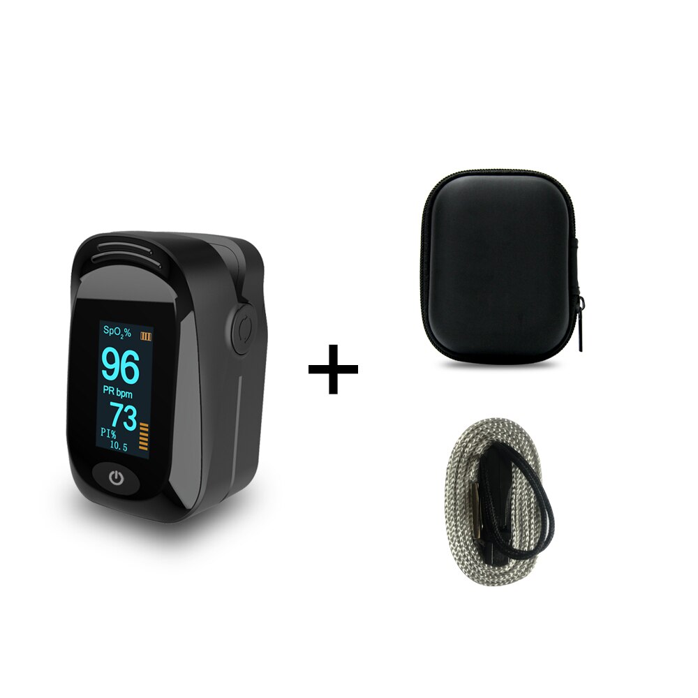 YAI Digital Fingertip Pulse Oximeter Blood Oxygen Saturation SPO2 Heart Rate Monitor Oxymeter Pulsioximetro Oximetros De Dedo: V9S