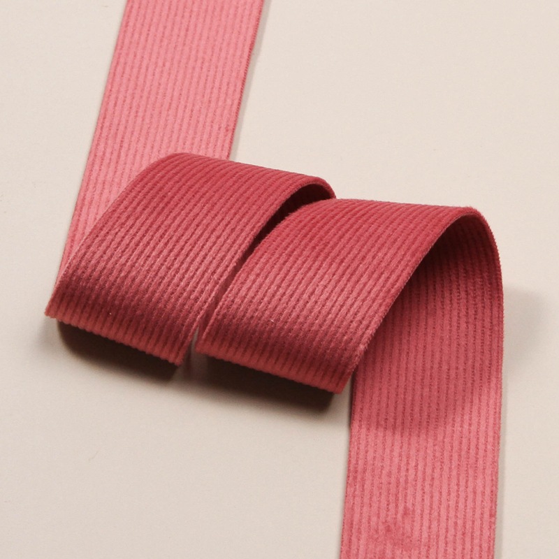 5 meter dubbelzijdig zacht corduroy lint voor zelfgemaakte haarstrikken, knutselaccessoires, kledingmateriaal, decoratie voor trouwdozen