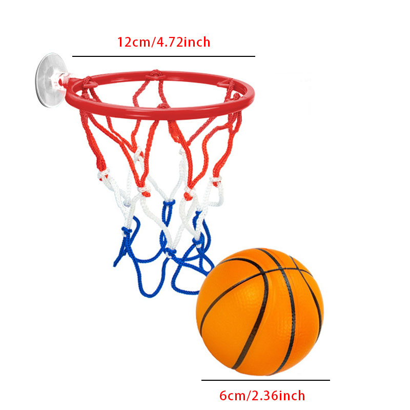 Mini basketball frame indoor small basketball basket hanging wall style non perforated children's home shooting frame
