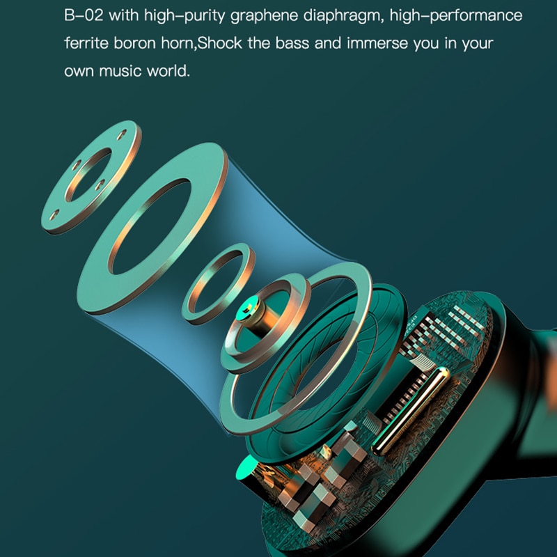 Draadloze oordopjes met bluetooth 5.0 touch control hoofdtelefoons 9d stereo waterdichte oordopjes sportwagenvormige oplaadbox