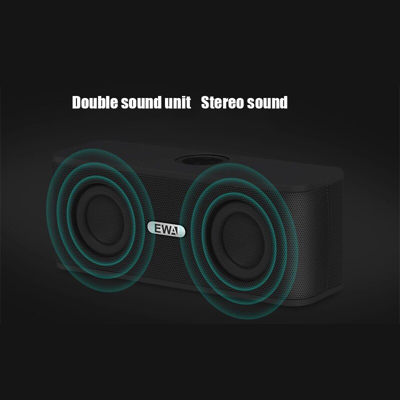 Ewa W1 Bluetooth Speaker Stereo Surround Sound Bluetooth Speakers Draagbare MP3 Speler