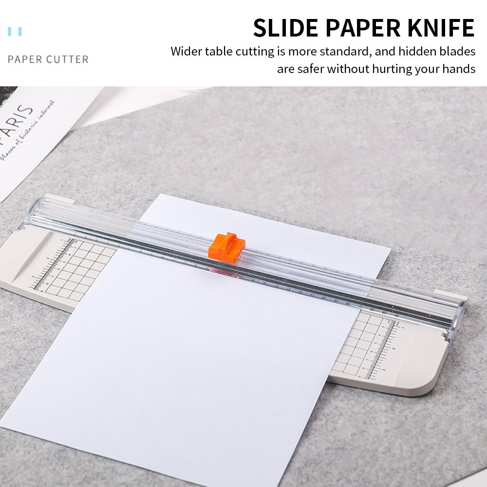A4 Precision Paper Cutter Paper Trimmer Guillotine Cutting Mat For Photo Paper Scrapbook Trimmer Lightweight Cutting Mat Machine