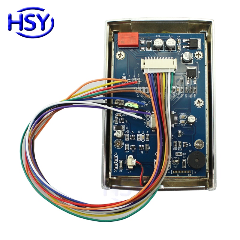 HSY 7612 Metal Case Standalone Keypad Reader RFID 125Khz Proximity EM Card Entry Lock Door Keyboard Single Door Access Control