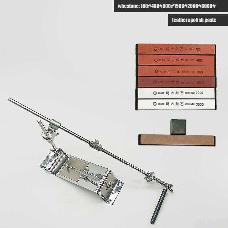 Ruixin Pro 3 Knife Sharpener Angle Guide Kitchen Accessories Sharpening System diamond sharpening stone whetstone: 6you pg