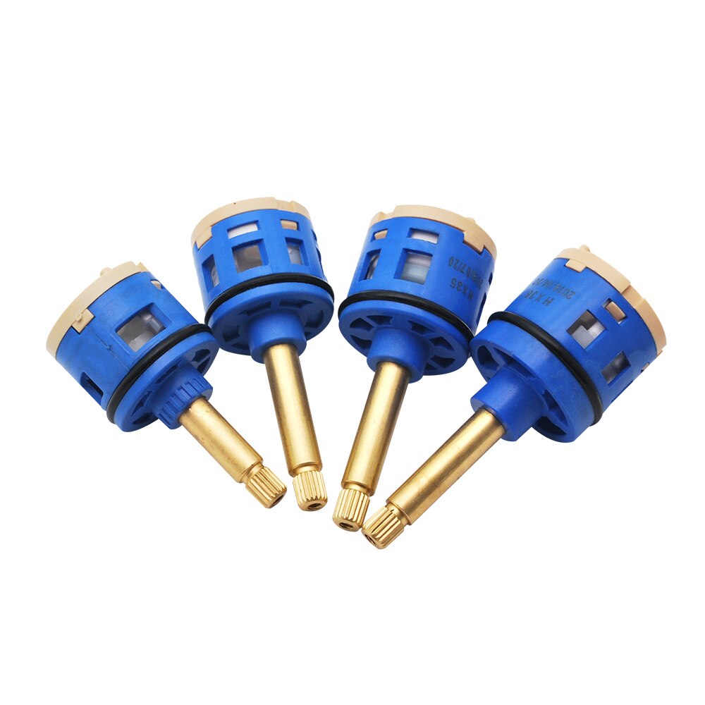 Shower Valve Ceramic Faucet Cartridge 2/3/4/5 Way Shower Valve Diverter Cold & Water Mixer Cartridge Sizes 31/35/44mm