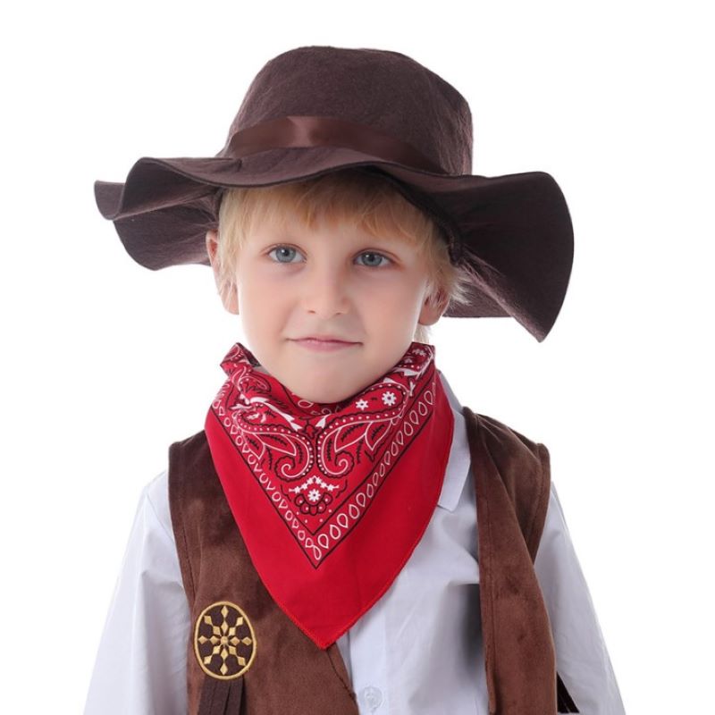 Accessorio Cosplay per bambini ~ cappello da Cowboy Knight cappello a tesa larga 3383