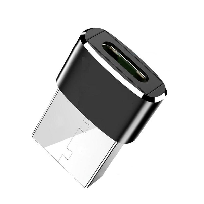 USB 2.0 Male To Type C Cable Mini Adapter Female Converter Adapter For Computer Mobile Phone