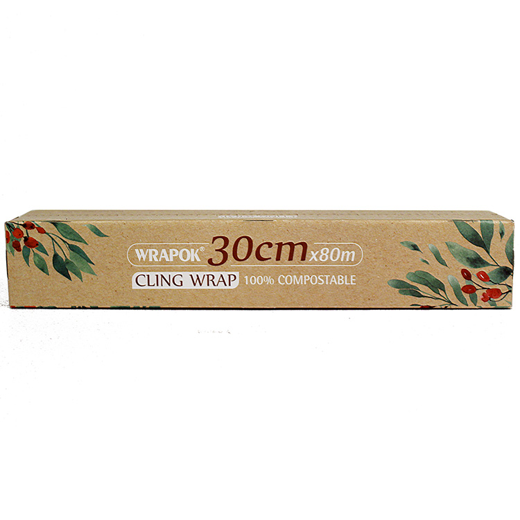 Eco Friendly PLA Biodegradable Kitchen Use Compostable Cling Film Wrap