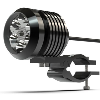 Universal Motorcycle LED Headlight Super Bright External Spotlight Electric Scooter Modified 12V Glare Auxiliary Light: Six-core model