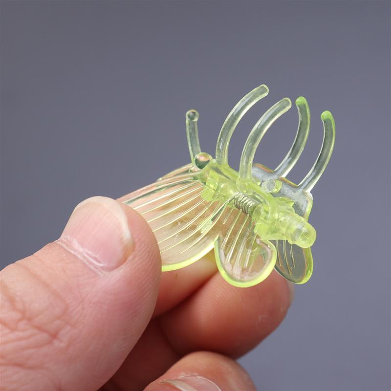 30 Pcs Vlinder Orchidee Clips Bloem Tuinieren Bonsai Vlinder Orchidee Vorm Wijnstok Vaste Clip Graft Plant Ondersteuning Wijnstok Clips