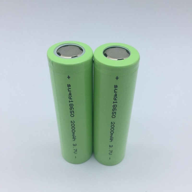 Neue 3,7 v Lithium-Ionen Batterie 18650 Lithium-Akkus 2000mah Batterie Li Ionen Akkus Keine Pcb