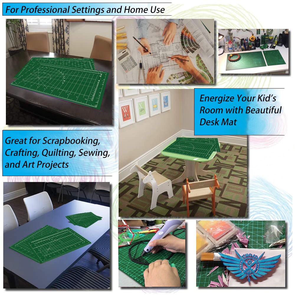 A3 a4 placa da esteira de corte do pvc gravura almofada dura durável caligrafia prancha corte almofada retalhos ferramentas manual diy modelo ferramenta