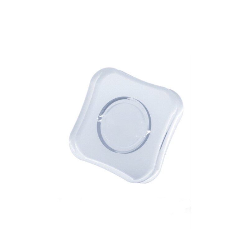 Transparent Nano Rubber Gel Pad Stick Everywhere Universal Multi-Function Mobile Phone Holder For IPhone X Xs Max 11 Pro Sticker: 01 white Square
