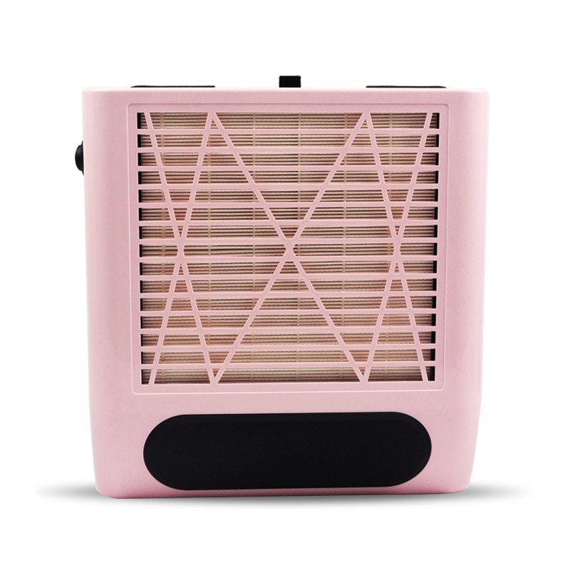 80W Sterke Macht Nail Dust Collector Nail Fan Art Salon Apparatuur Zuig Dust Collector Machine Stofzuiger Ventilator In ru Voorraad: Pink