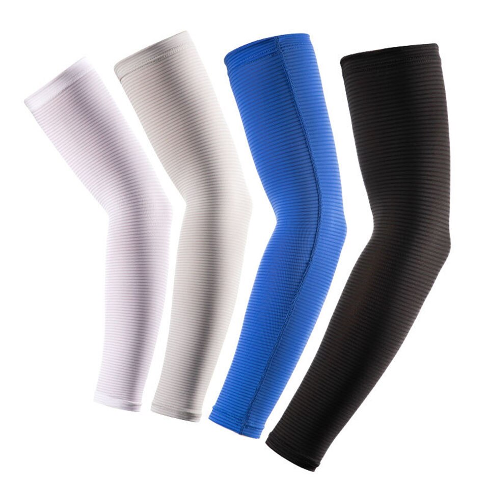Manchettes de Protection solaire pour hommes et femmes, 2 pièces, manchette respirante à séchage rapide, chauffe-bras pour cyclisme, vélo, Golf, sport