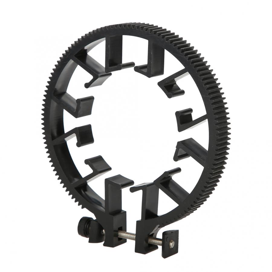 Follow Focus Gear Ring Plastic Verstelbare Zoom Scherpstellen Ring Follow Focus Gear Accessoires Voor 55-65Mm Dslr Lens