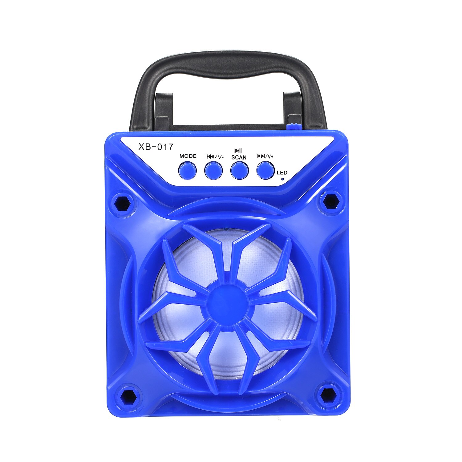 Draagbare Draadloze Bluetooth Outdoor Luidspreker Stereo Fm Radio Led Light Waterdichte Draagbare Outdoor Speaker Met Microfoon