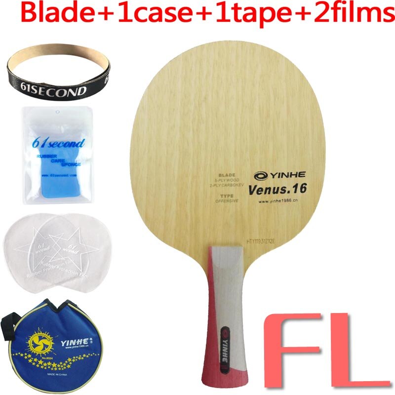 Milky Way Galaxy YINHE Venus.16 V-16 V16 V 16 table tennis pingpong blade: FL with LYM case