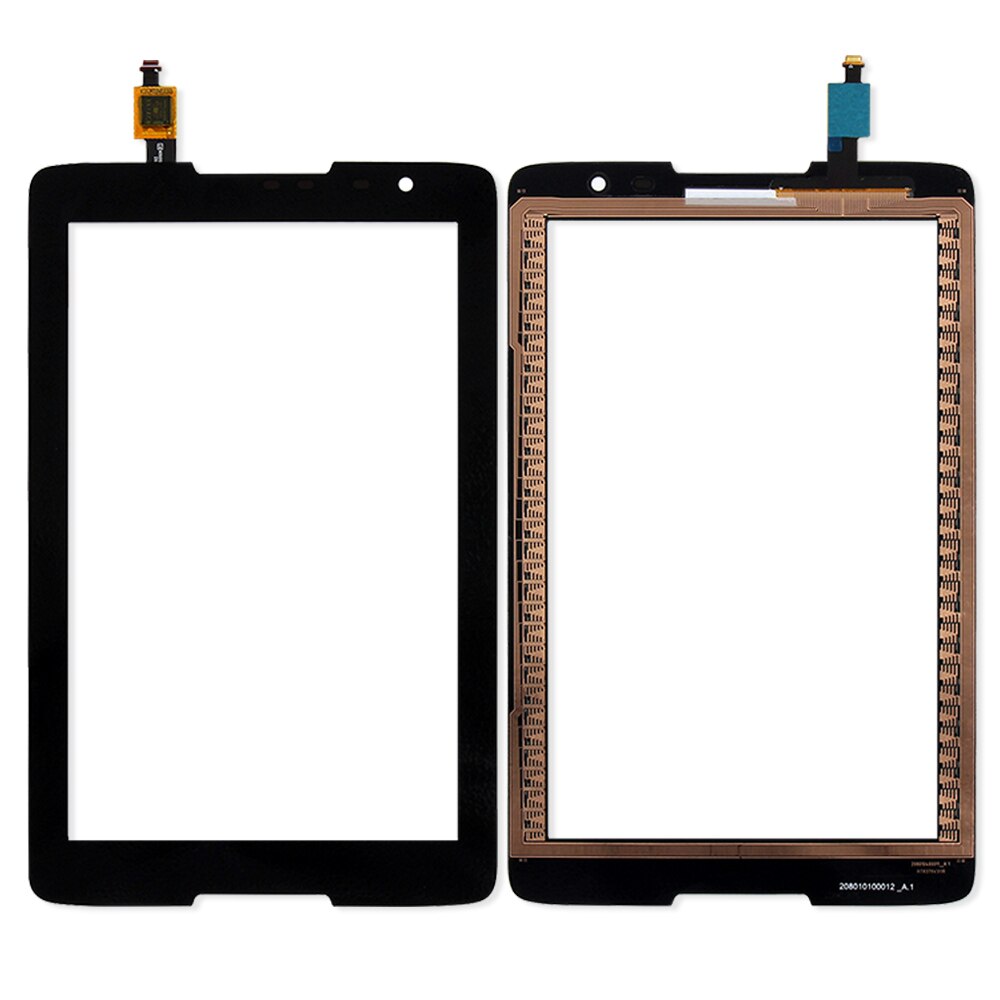 SRJTEK para Lenovo IdeaTab A8-50 A5500 A5500F A5500-H A5500-HV Panel de pantalla táctil digitalizador de vidrio Tablet piezas de repuesto