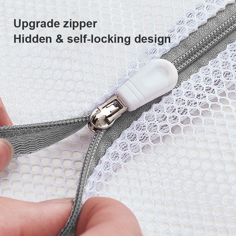 Laundry Washing Bag For Underwear Fine Mesh Bra Washing Bag Washing Machine Filter Net Washing Net Thickened Washing Bags