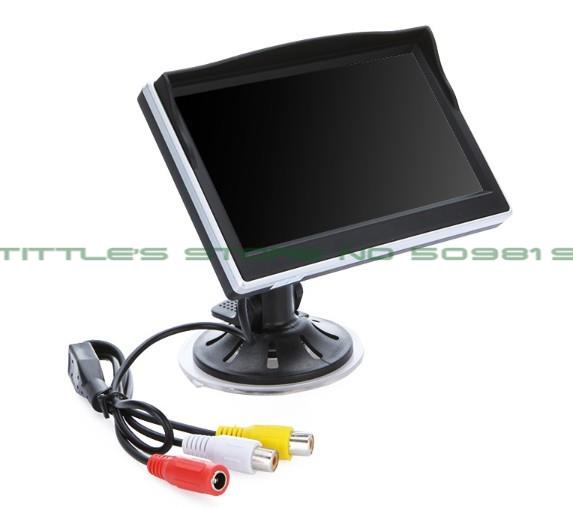5 "5 zoll Digital Auto Monitor spiegel Monitor TFT LCD 16:9 bildschirm Auto Rück Monitor für Auto Kamera Saugnapf Monitor: XSP6606
