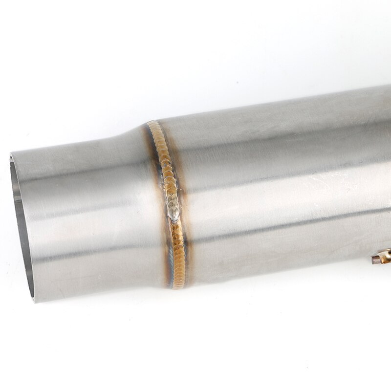 Motorfiets midden uitlaat midden midden link pijp connector voor suzuki gsr 750