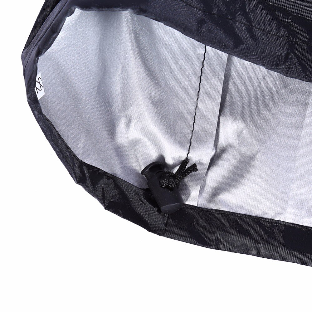 56x71 cm Schwarz Wasserdicht BBQ Abdeckung Runde draussen Grill Abdeckungen Grill Gas Staub Regen-nachweisen/Staub -nachweisen/UV Schutz
