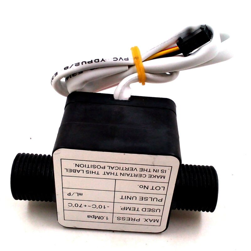 G1/2 Gear Flowsensor Vloeibare Brandstof Olie Flow Sensor Counter Diesel Benzine