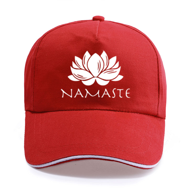 2020 Nuova Estate Namaste Stampa Berretto da Baseball Unisex Degli Uomini Delle Donne di Cotone Papà Cappello Cappelli di Snapback Trucker Cap Sole-Cappelli