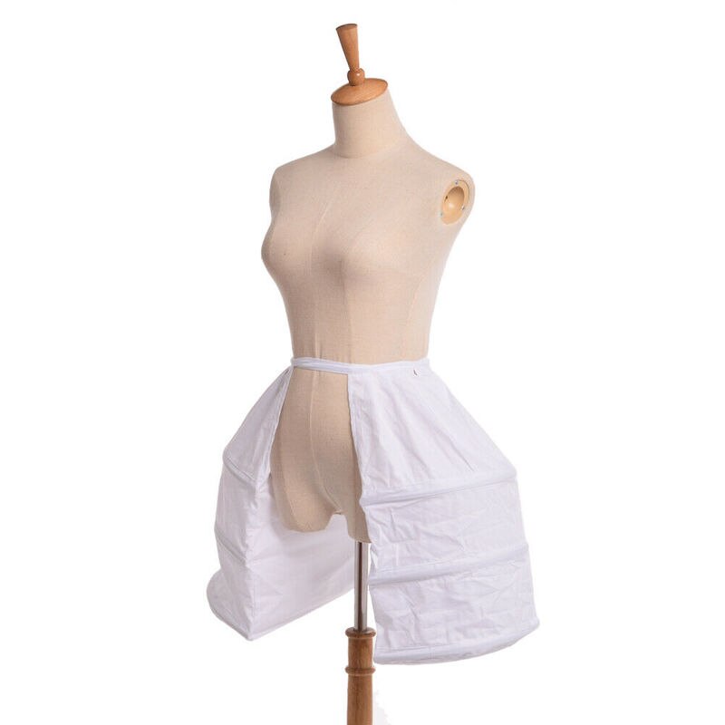 Onderrok onderrok trouwjurken voor vrouwen volwassen tutu rok lolita onderrok witte hoepelrok afneembare rok trouwjurk