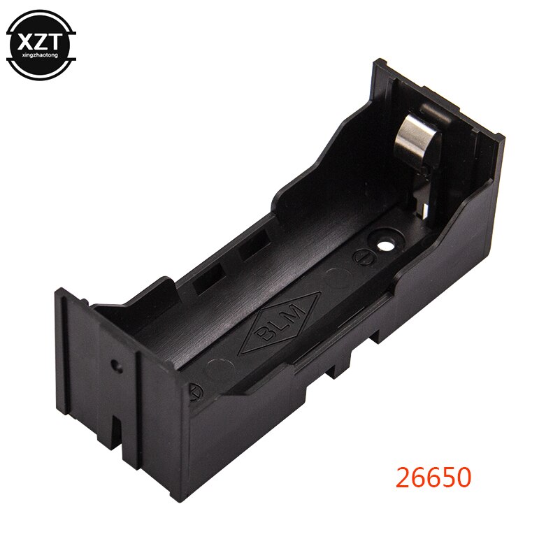 26650 Batterij Houder Batterij Storage Case Box Abs Black Power Voor 26650 3.7V Lithium Batterij