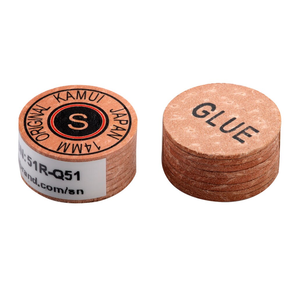 Pointe de billard originale japonaise KAMUI, 11mm/14mm, 6/8 couches H/M/S/SS, 1 pièce, accessoires de billard: S-14mm-yellow