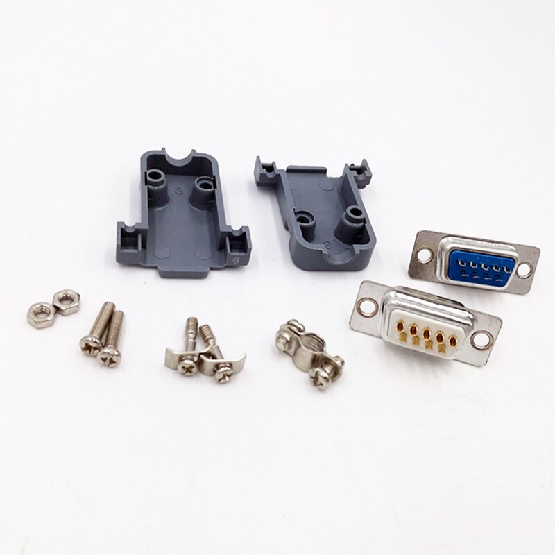 Connecteurs DB9 d-sub, prise rs232, jack 9 broches, adaptateur femelle mâle DP9