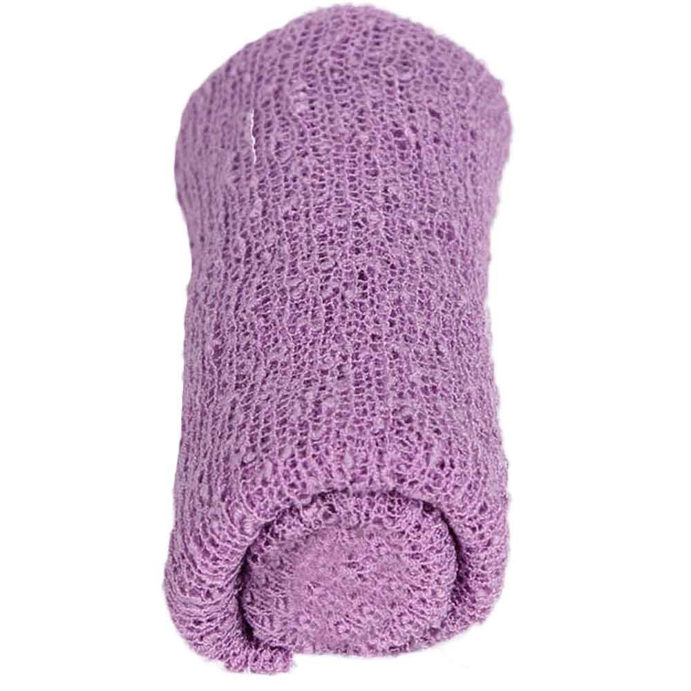 Del bambino di Colore Puro Rayon Avvolge Coperta Neonato Bambini Stretch Knit Wrap Infant Bambini Puntelli Foto Del Bambino Più