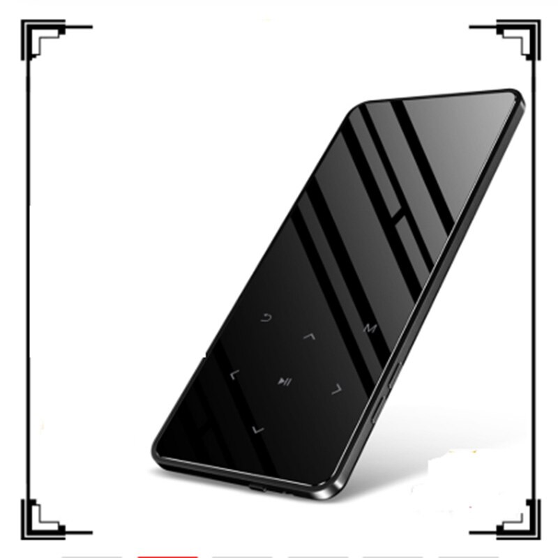 Mp4- speler met bluetooth  mp3 mp4- muziekspeler draagbaar  mp4- media ultradunne 2.4- inch contactsleutel