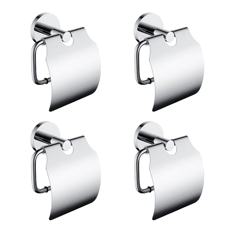 Kitchen Bathroom Storage Waterproof Restroom Accessories Shelf Toilet Paper Holder Wall Mounted