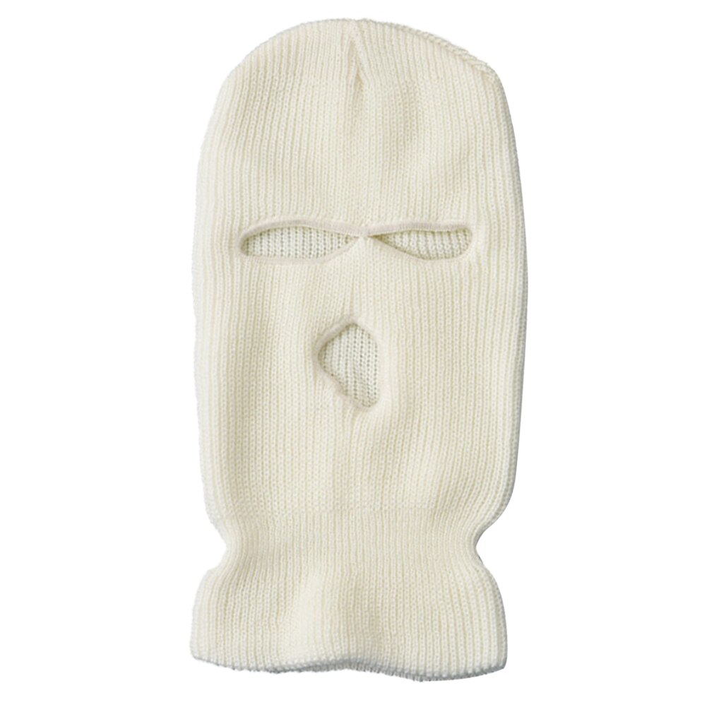 Winter Warm Fietsen Kap Masker Sport Cs Gezicht Cover Winddicht Fleece Full-Gezicht Cover Mannen Vrouwen Balaclava Hoofddeksels skiën Hoed: White B