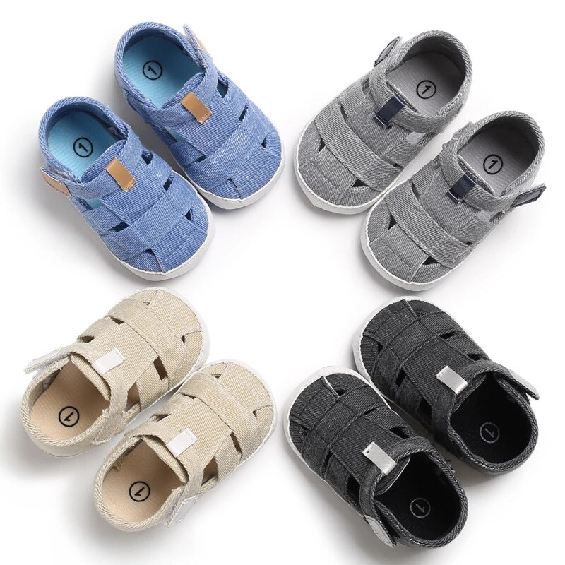 Baby sandalen baby 0-18 maanden jongen meisje slippers peuter kinderen kleuterschool zomer canvas schoenen
