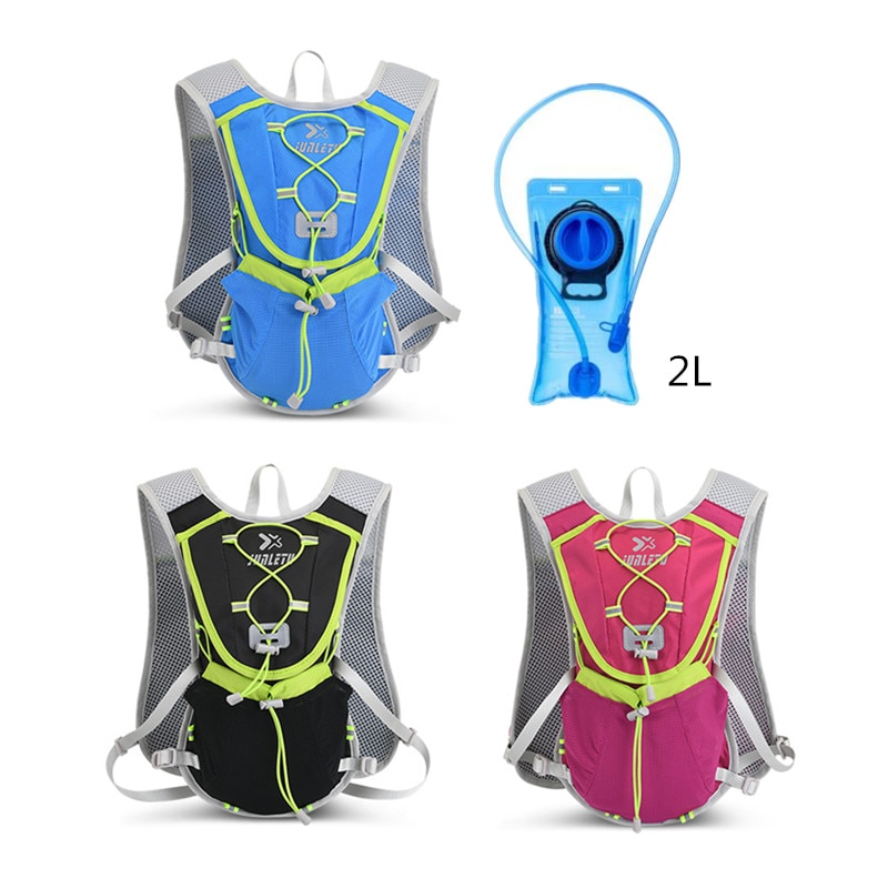 Ultralight Running Hydration Backpack Women Men Breathable Jogging Sport Backpack Trail Running Marathon Bag Option Water Bag