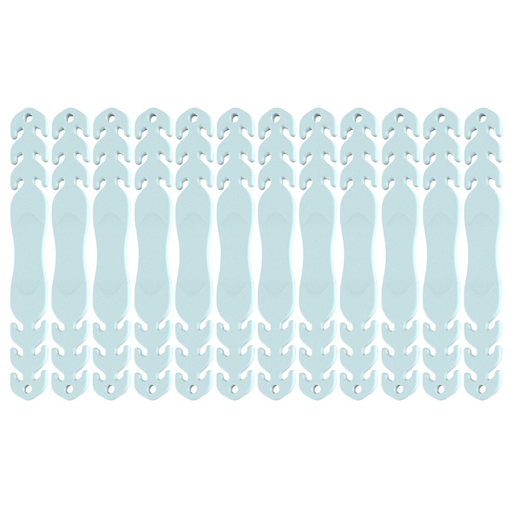 6Pc Masker Uitbreiding Riem Oor Pijn Preventie Artefact Masker Oor Cord Extension Gesp Verstelbare Masker Haak Masker Non-slip Extension: BU