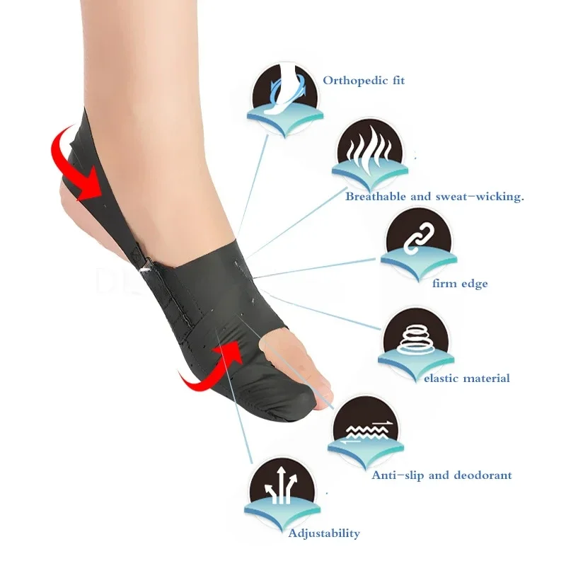 1pc Hallux Valgus Schiene Zehenspreizer Pedikübetreffend Werkzeug Korrektor Füße Knochen Daumen Haarglätter Pedikübetreffend Orthese Schmerzen Pflege Werkzeuge