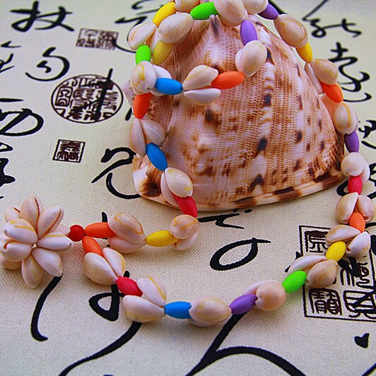 Natuurlijke Schelp Ambachten Ketting Kraam Kinderen Hanger Ornamenten Porceleinslak Coral