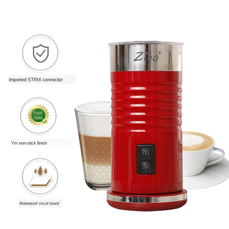 Elektrisk mælkeskummer /kold automatisk brug af mælkeskummer kaffemaskine flødekande creamer mælkevarmer til latte cappuccino 220v
