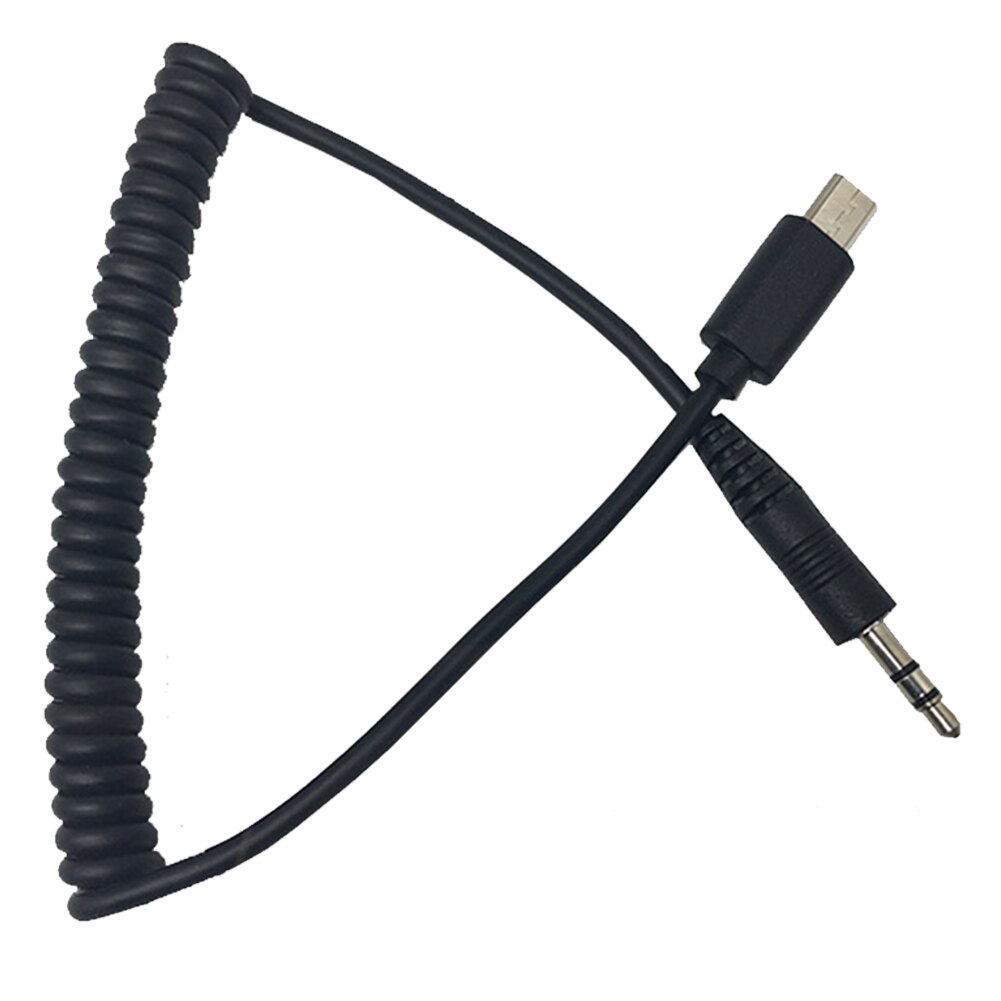 2.5mm 3.5mm stretchable conector do obturador câmera resistente cabo de conexão de controle remoto portátil s2 para sony a7r rx100