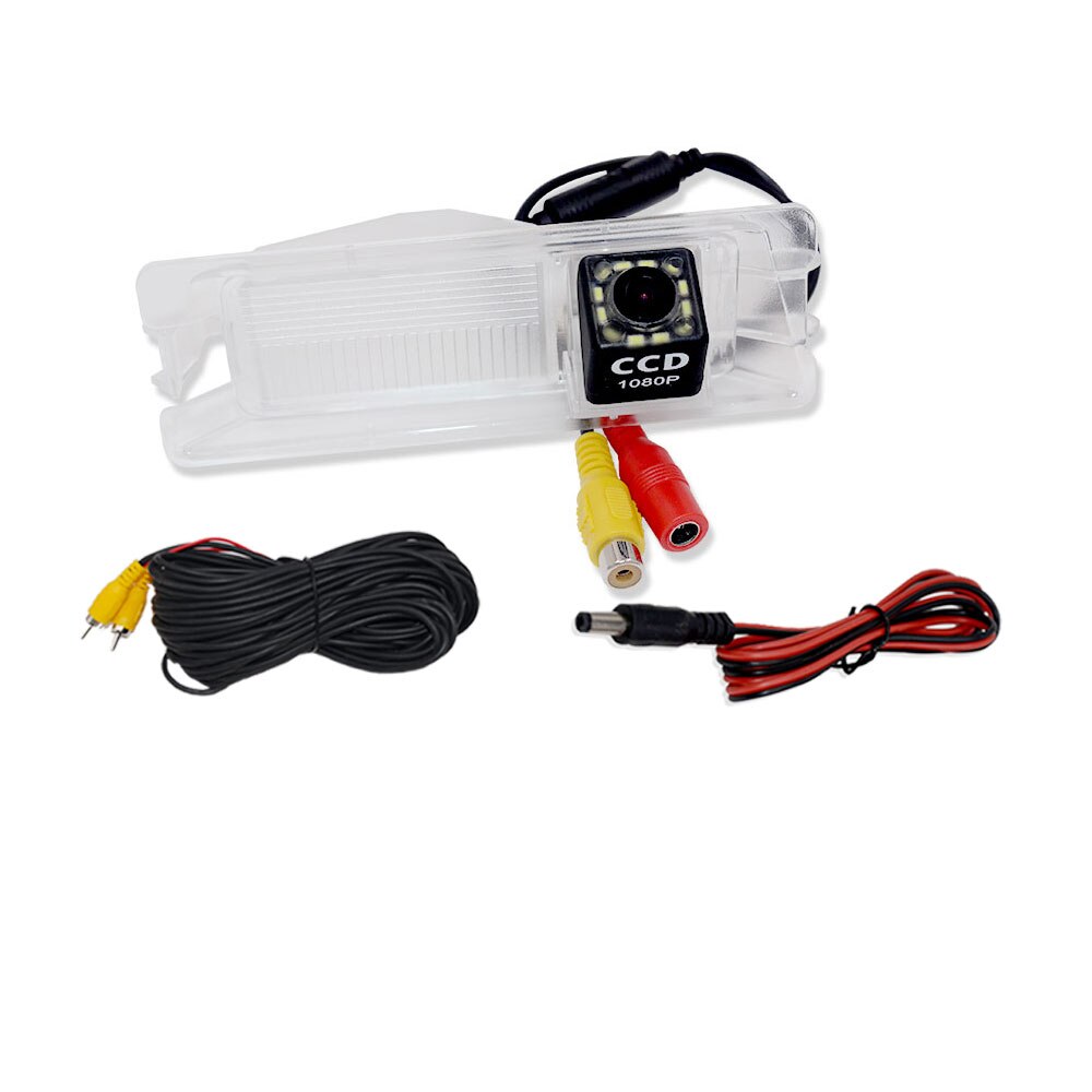Waterproof 12 LED Rear view Camera BackUp Reverse Parking Camera for Nissan March Renault Logan Renault Sandero W